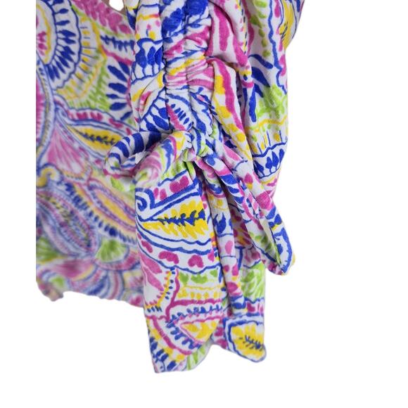 IBKUL Womens Golf Paisley Quarter Zip Pullover Active Mesh UPF 50+ Long-Sleeve S - Picture 8 of 9